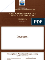 Principle of Petroleum Engineering