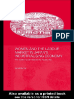Janet Hunter - Women and The Labour Market in Japan's Industrialising Economy - The Textile Industry Before The Pacific War (2003) PDF