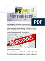 Public Expenditure On Health Infrastructure