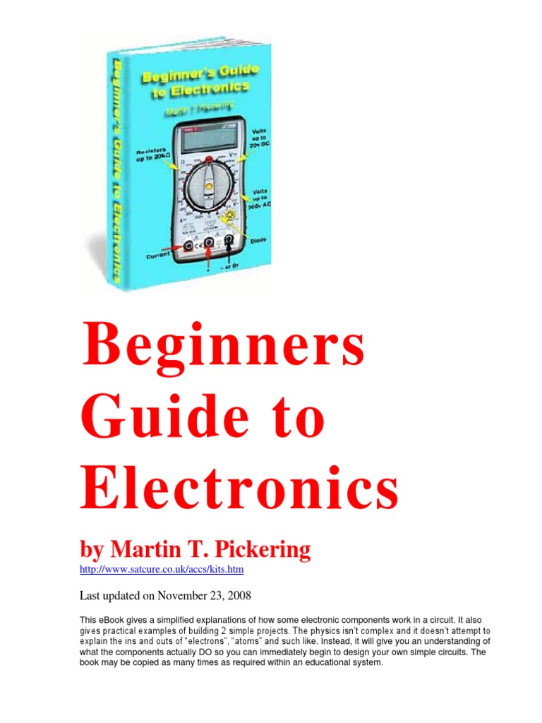 Electronics Guide PDF | PDF | Science & Mathematics