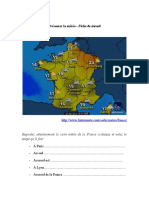 Fiche de Travail - Meteo