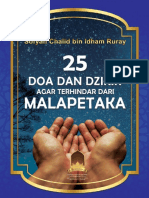 25 Doa Dan Dzikir Agar Terhindar Dari Malapetaka PDF