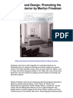 Selling Good Design Promoting The Modern Interior by Marilyn Friedman - 5 Star Review