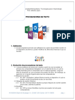 Procesadores de Texto: 15/10/2018 Giann Di Giuseppe C.I.:26.897.233 Carnet: 20171130055 Pág