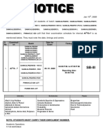 Notice Aiits 7 Class Xii 20.01.2020