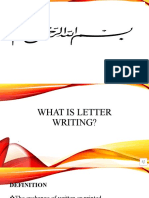 Letter Writing PPT 02 April