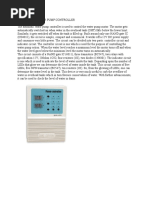 Download Automatic Water Pump Controller by shannali SN46643850 doc pdf