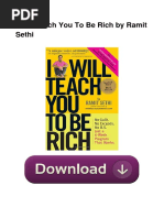 I Will Teach You To Be Rich by Ramit Set PDF