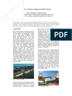 Impact of Cargo Loading On Bulk Carriers
