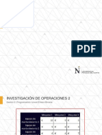 Sesión 2 Invop2 - Programación Lineal Entera Binaria - Presentación PDF