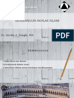 Membangun Akhlak Islami