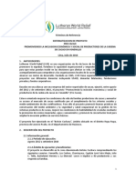 TDR Consultoria Sistematizacion Proyecto