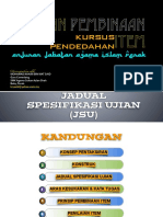 Jadual Spesifikasi Ujian PDF