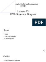 Object Oriented Software Engineering (OOSE) : UML Sequence Diagram