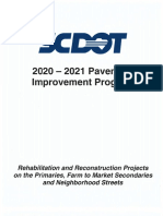 2021 Pavement Improvement Program
