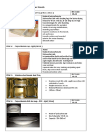 Utensil Speification PDF