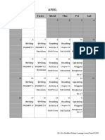 Mr. Ho's Modified Distant Learning Lesson Plans 1