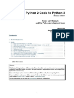 Porting Python 2 Code to Python 3 Guide