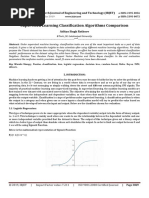 Supervised Learning Classification Algorithms Comparison