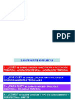 Las preguntas básicas de la investigación científica