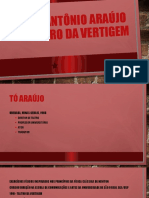 Diretor teatral Antônio Araújo e seu trabalho no Teatro da Vertigem