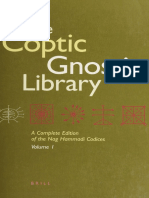 The Coptic Gnostic Library - A Complete Edition of The Nag Hammadi Codices (Vol 1 Only) PDF