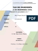 Matematica I - Pa1 - Muro Rojas Brayan Michel