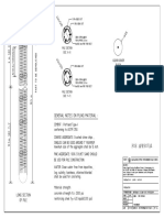 General Notes On Piling Material:: Long Section of Pile