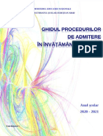 Brosura - ADMITERE - 2020-2021 FINAL Liceu PDF