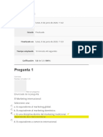 Evaluación Inicial Mercadeo Internacional