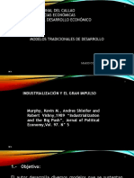 4.1 La Industrialización y El Gran Impulso