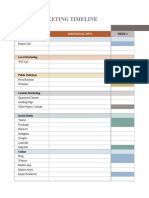 IC Event Planning Templates Event Marketing Timeline 9053