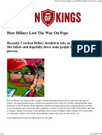 How Hillary Lost The War On Pepe