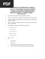 DS TUTORIAL 5 Linear Programming 2018