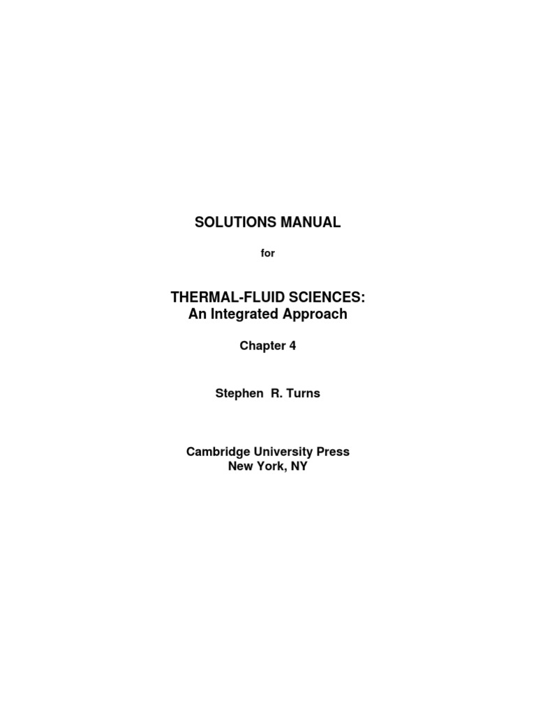 Solutions Manual for Chapter 4 | PDF