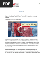 Report - Top-Secret Turkish Plans To Invade Greece and Armenia Exposed - Walid Shoebat