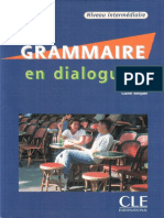Grammaire en dialogues-Niveau Intermédiaire-Claire Miquel livre+corriges