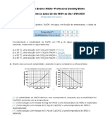 Química 2o Ano Ensino Médio