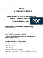 ME322 Heat-Flow Engineering: A) The Aim of The Experiment