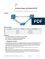 2.1.2 Lab - Observe STP Topology Changes and Implement RSTP - ILM