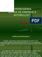 Hidrogenul - Sursa de Energie A Viitorului