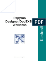 Papyrus DesignerDocEXEC Workshop