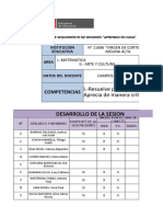 Seguimiento de sesiones Aprendo en Casa