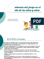 Importancia Del Juego PDF