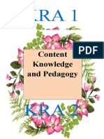 Content Knowledge and Pedagogy