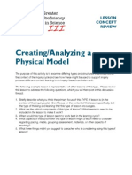 Physical Model Lesson Sample