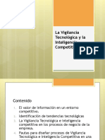 Sesion - 9 - La Vigilancia Tecnológica e Inteligencia Competitiva