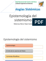 Epistemología sistémica: Corrientes y conceptos clave