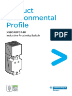 Product Environmental Profile: XS8C40PC440 Inductive Proximity Switch