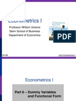 Econometrics I 6